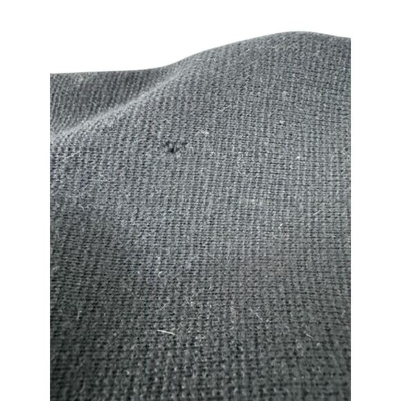 NO TAG- Wool Blend Mixed Materials Sweater Tulip Hem PLZ READ,FINAL SALE! Goth - Picture 13 of 14